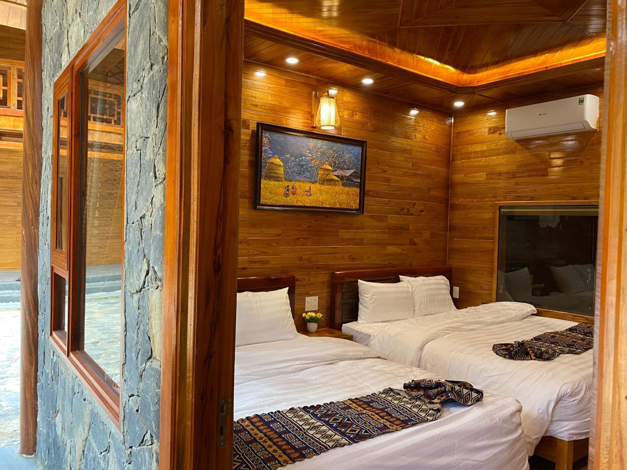 Cao Nguyen Da Homestay Meo Vac エクステリア 写真